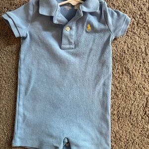Baby boy Polo romper